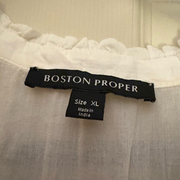 Boston Proper White Maxi dress - Picture 2 of 3